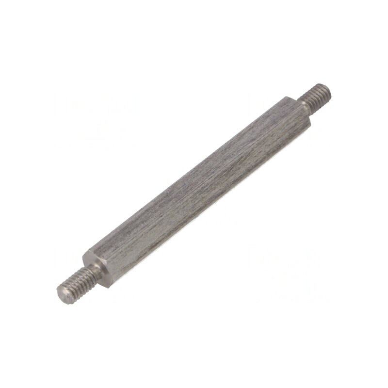 Piuliţă-distanţieră 50mm M4 hexagonală | Electronic-mag.ro | Componente Electronice