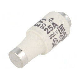 Siguranță fuzibilă ceramică 25A 500VAC 250VDC DII | Electronic-mag.ro | Componente Electronice