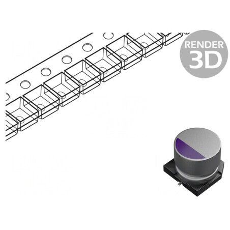 Condensator Polimeric 330uF 16V SMD | Electronic-mag.ro | Componente Electronice