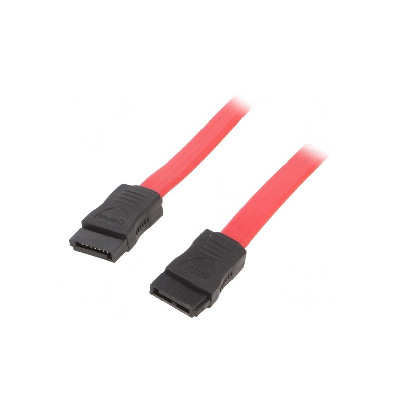 Cablu SATA III 1m Plat M-M | Electronic-mag.ro | Componente Electronice