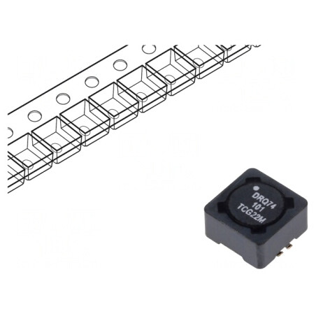 Inductor SMD 100uH 860mA 20% | Electronic-mag.ro | Componente Electronice