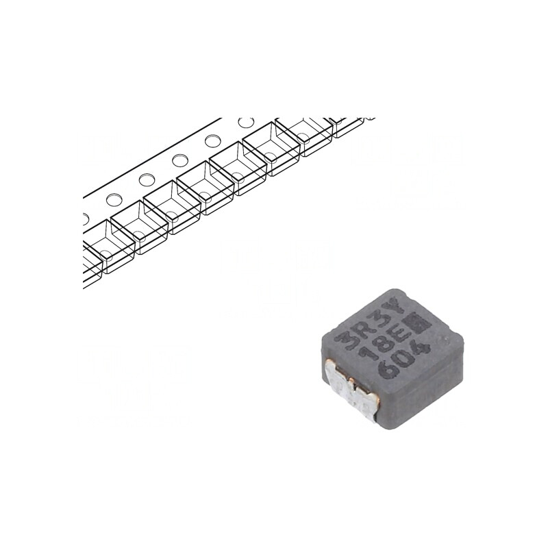 Inductor SMD 3.3uH 8.6A 31.3mΩ 5.5x5x3mm | Electronic-mag.ro | Componente Electronice Inductor SMD 3.3uH 8.6A 31.3mΩ 5.5x5x3mm | Electronic-mag.ro | Componente Electronice