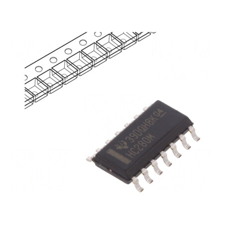 Detector/Generator de Paritate Digital 9-bit SMD SO14 HC | Electronic-mag.ro | Componente Electronice