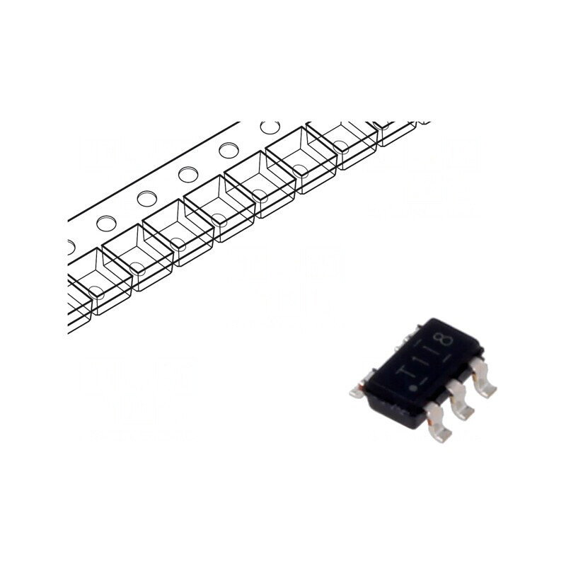 Comparator Universal SMT SOT23-5 2-36V 250nA | Electronic-mag.ro | Componente Electronice