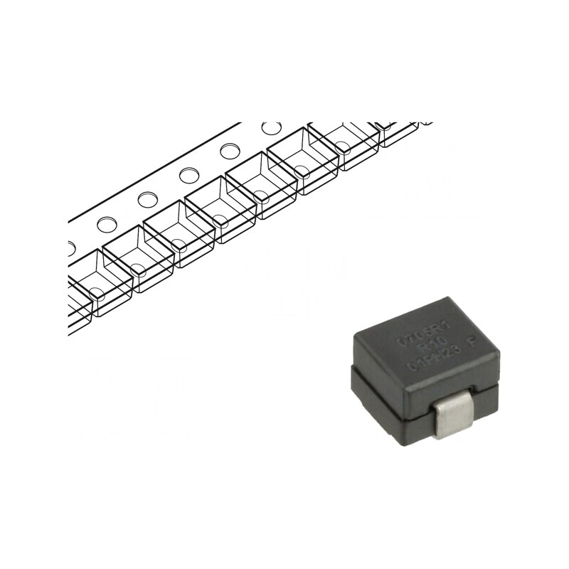 Inductor SMD 105nH 43A 34A 7x7x4.95mm | Electronic-mag.ro | Componente Electronice Inductor SMD 105nH 43A 34A 7x7x4.95mm | Electronic-mag.ro | Componente Electronice