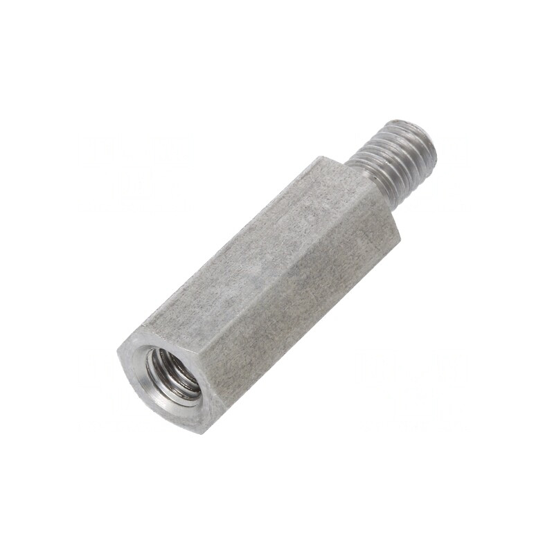 Piuliţă-distanţieră filetată 25mm M6 | Electronic-mag.ro | Componente Electronice