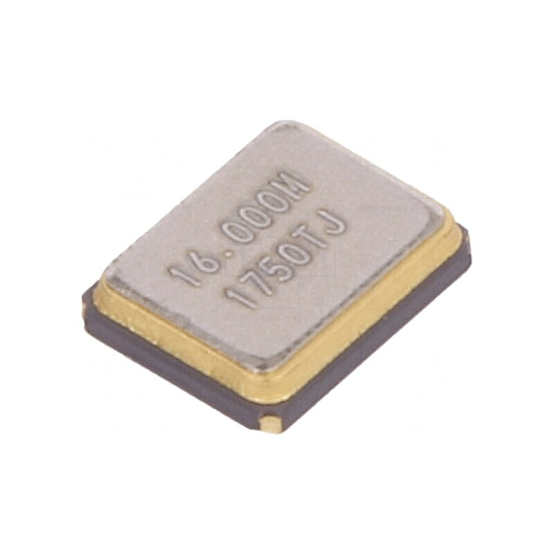 Rezonator de cuarț 16MHz 8pF SMD 3,2x2,5x0,8mm | Electronic-mag.ro | Componente Electronice Rezonator de cuarț 16MHz 8pF SMD 3,2x2,5x0,8mm | Electronic-mag.ro | Componente Electronice
