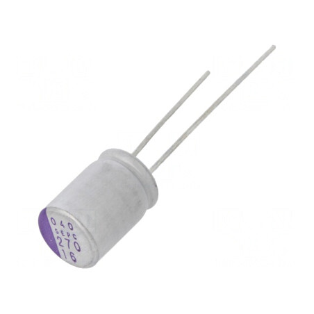 Condensator Polimeric 270uF 16V THT | Electronic-mag.ro | Componente Electronice