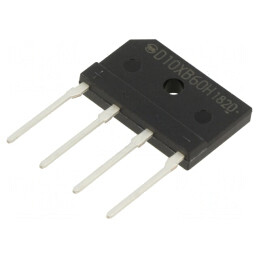 Punte Redresoare Monofazată 600V 10A 170A | Electronic-mag.ro | Componente Electronice