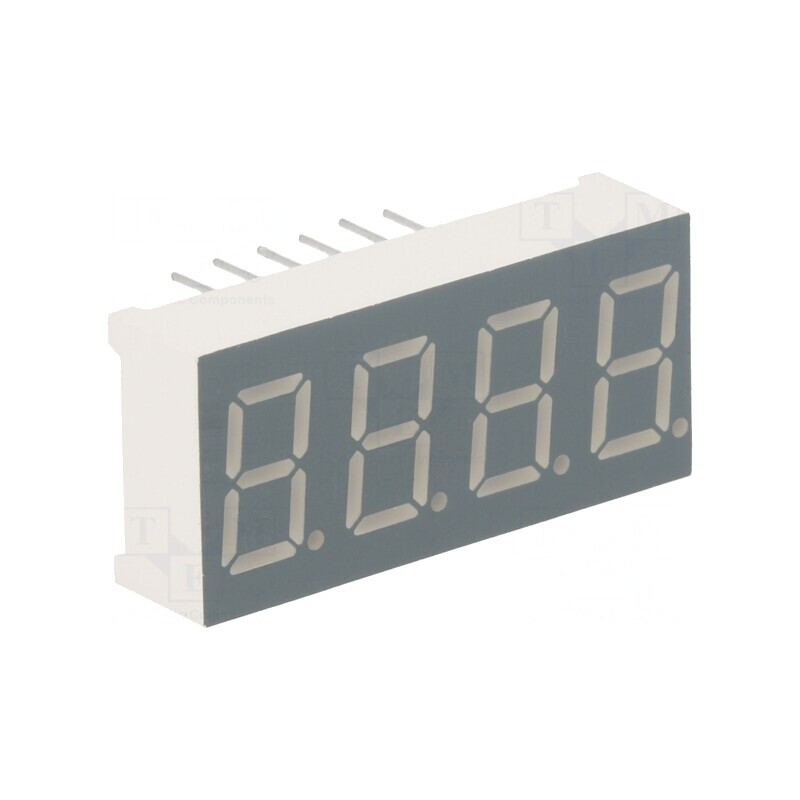 Display LED 7 Segmente 9.2mm 4 Cifre Roșu | Electronic-mag.ro | Componente Electronice Display LED 7 Segmente 9.2mm 4 Cifre Roșu | Electronic-mag.ro | Componente Electronice
