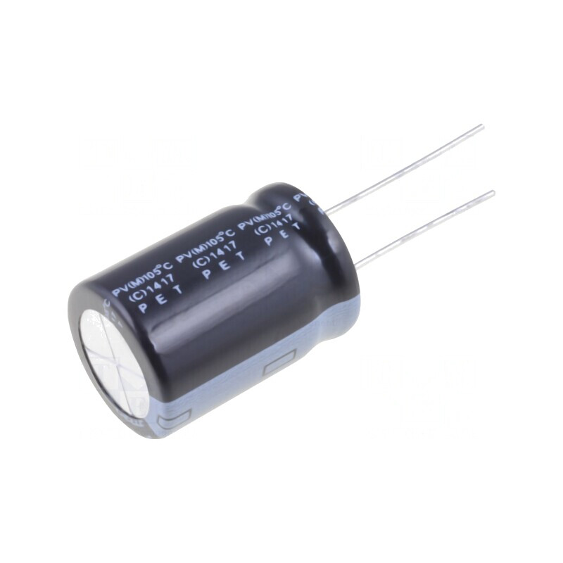 Condensator electrolitic THT 47uF 450V 18x25mm | Electronic-mag.ro | Componente Electronice