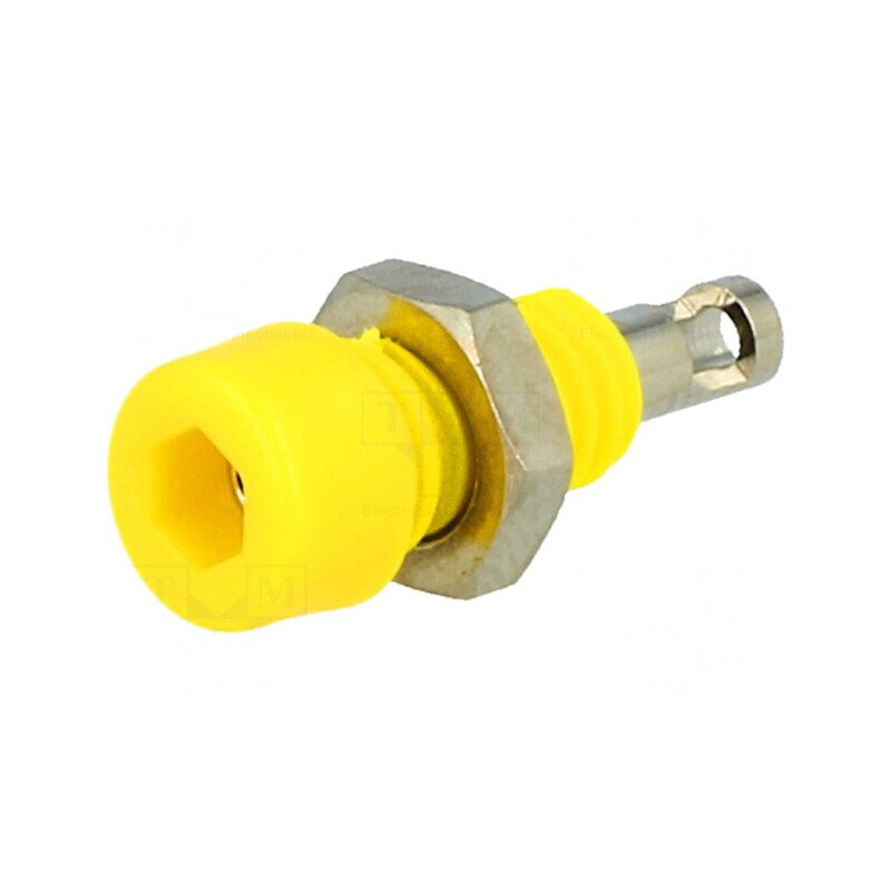 Soclu banană 2mm galben cu izolație 10A 60VDC | Electronic-mag.ro | Componente Electronice Soclu banană 2mm galben cu izolație 10A 60VDC | Electronic-mag.ro | Componente Electronice