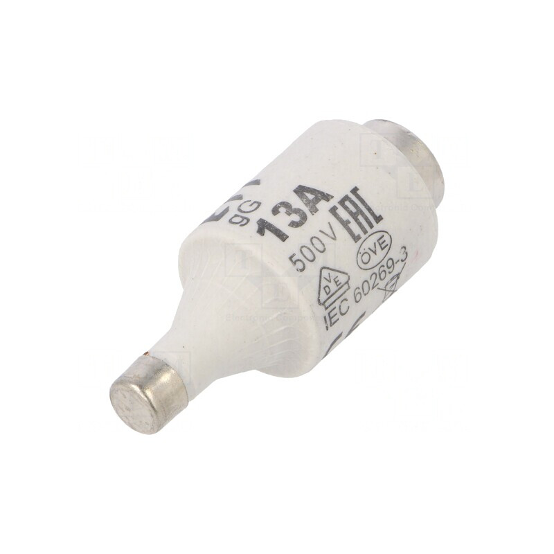 Siguranță Ceramică gG 13A 500V DII | Electronic-mag.ro | Componente Electronice