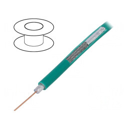 Cablu Coaxial RG59 PVC Verde 100m 6,1mm | Electronic-mag.ro | Componente Electronice