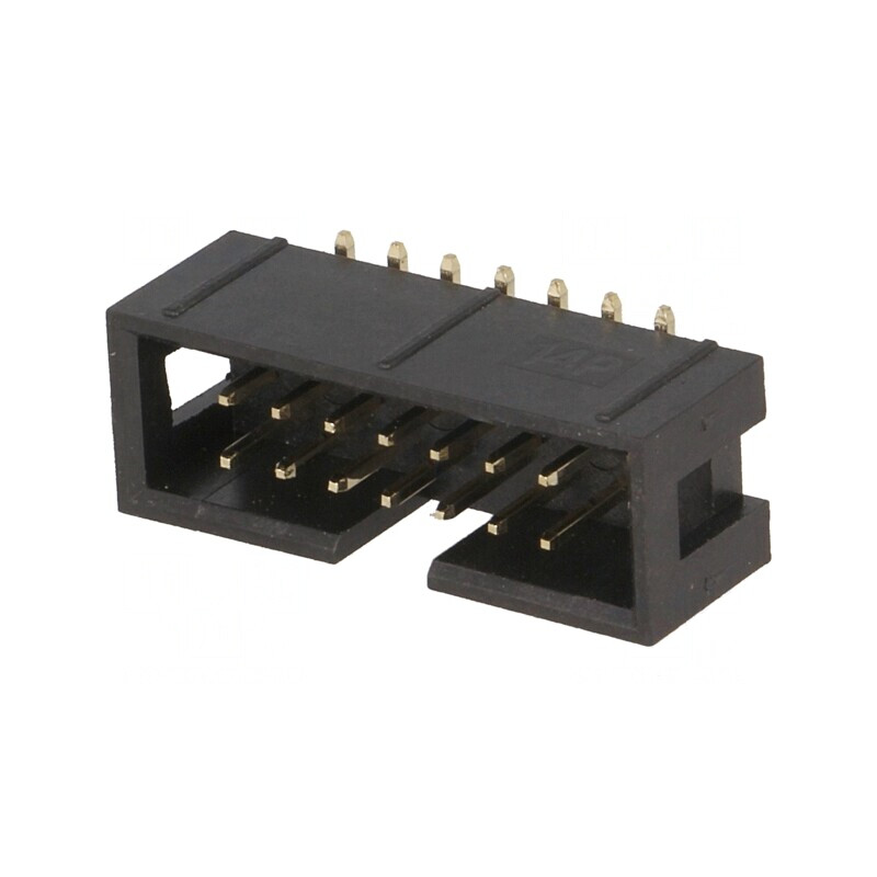 Soclu IDC 14 PIN Vertical SMT 2,54mm Gold | Electronic-mag.ro | Componente Electronice Soclu IDC 14 PIN Vertical SMT 2,54mm Gold | Electronic-mag.ro | Componente Electronice