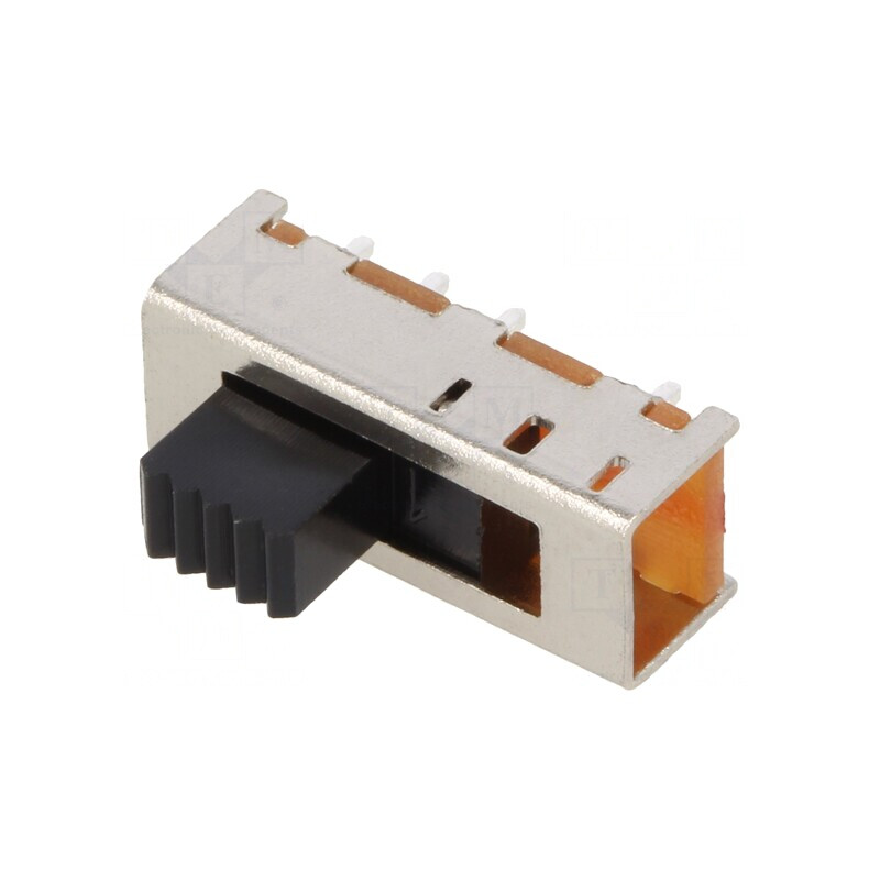 Comutator Glisant 3 Pini 0,35A 30VDC ON-ON-ON PCB THT | Electronic-mag.ro | Componente Electronice