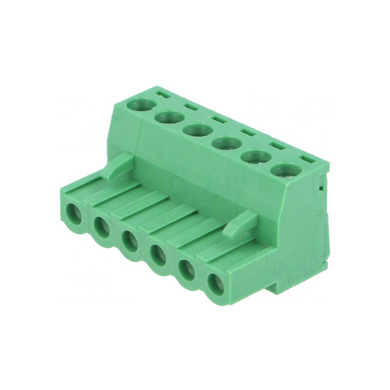 Regletă de Conexiuni Deconectabilă 5.08mm 6 Piste | Electronic-mag.ro | Componente Electronice