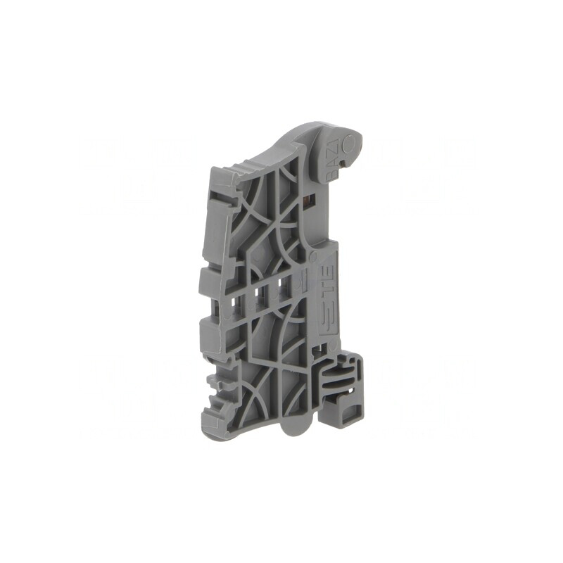 Casetă gri închis 5,2mm TS35 54,4mm | Electronic-mag.ro | Componente Electronice