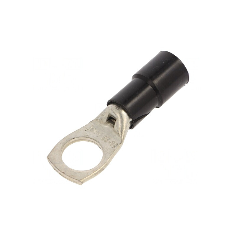 Inelar Tubular Crimpat M12 Ø13mm 25mm2 Negru | Electronic-mag.ro | Componente Electronice
