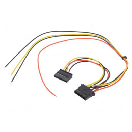 Cablu Alimentare Molex-SATA 0.4m | Electronic-mag.ro | Componente Electronice
