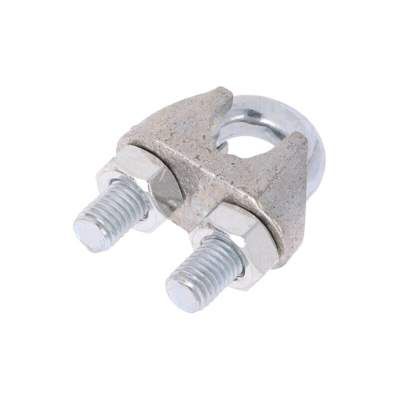 Bridă Clemă Prindere Cablu Oțel 14mm | Electronic-mag.ro | Componente Electronice