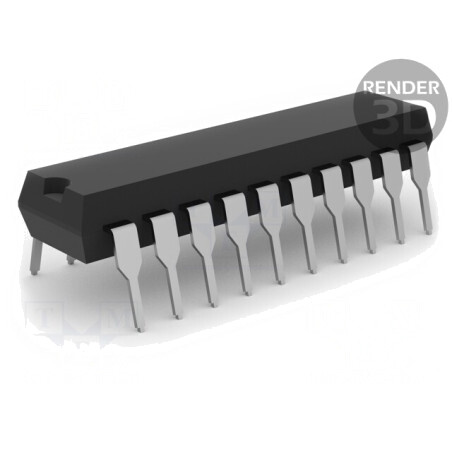 Digital Clichet Transparent 8 Canale 4.5-5.5V DIP20 | Electronic-mag.ro | Componente Electronice