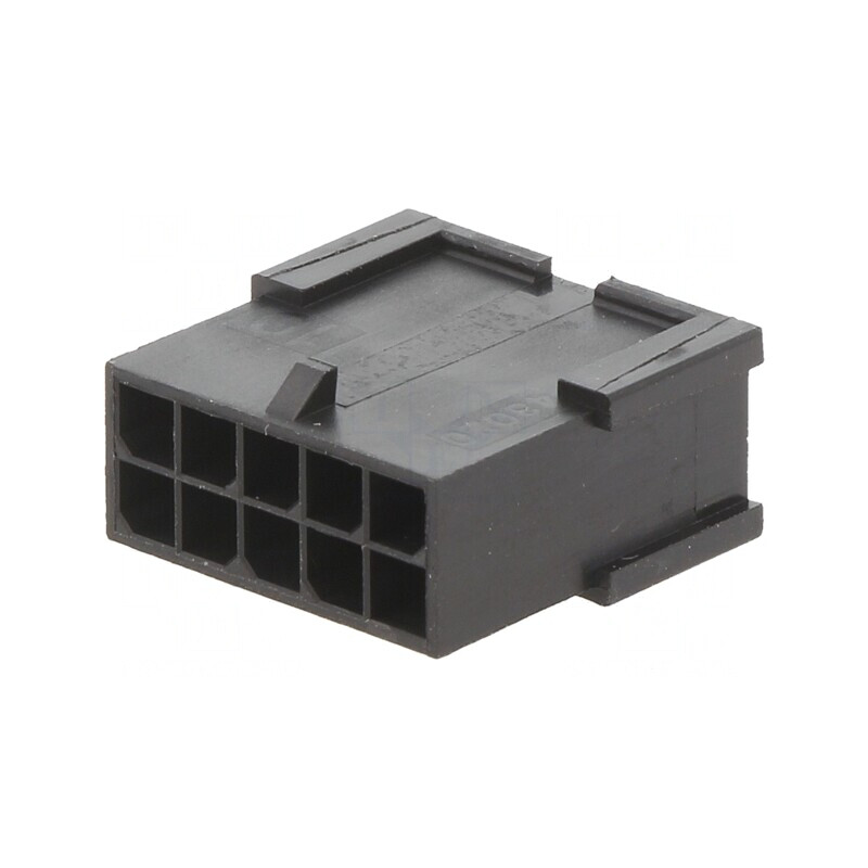 MicroFit 3.0 Plug 10-Pin FreeHang | Electronic-mag.ro | Componente Electronice