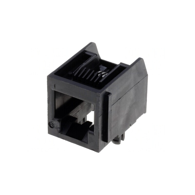Soclu RJ12 6p6c PCB Nichelat | Electronic-mag.ro | Componente Electronice