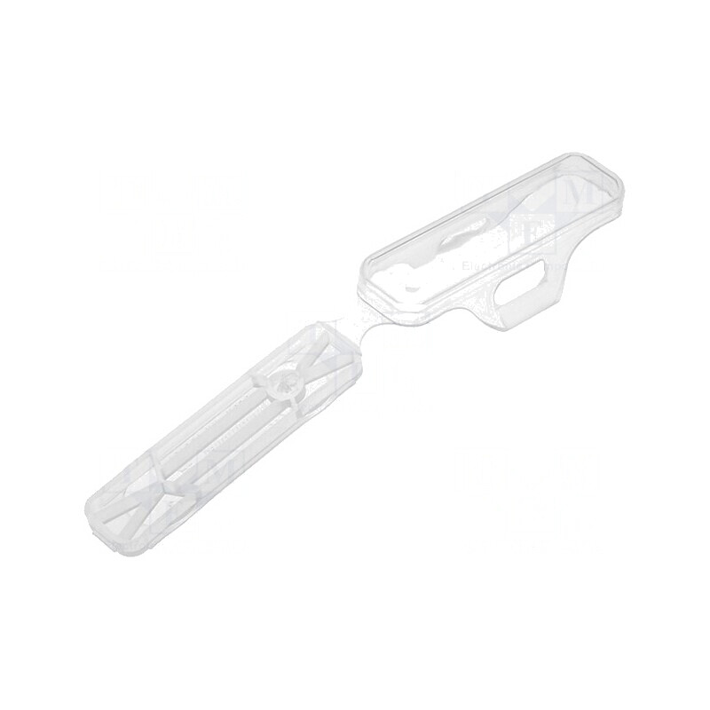 Markere Transparentă pentru Cabluri și Conductoare 30x8mm | Electronic-mag.ro | Componente Electronice