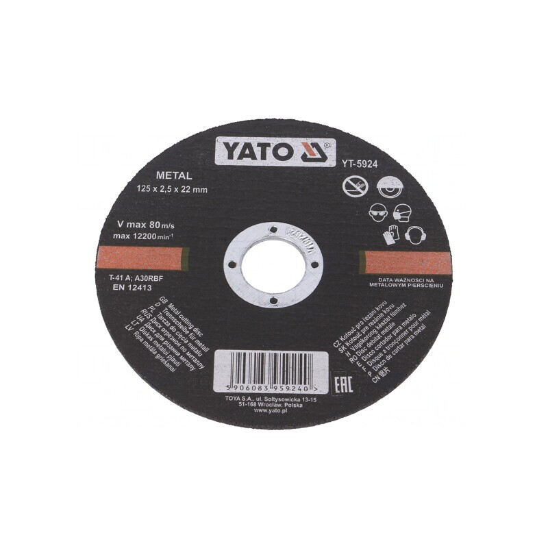 Disc de Tăiere 125mm Metal și Oțel | Electronic-mag.ro | Componente Electronice