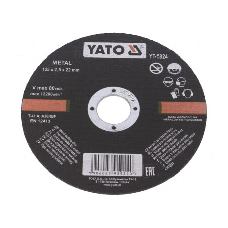 Disc de Tăiere 125mm Metal și Oțel | Electronic-mag.ro | Componente Electronice