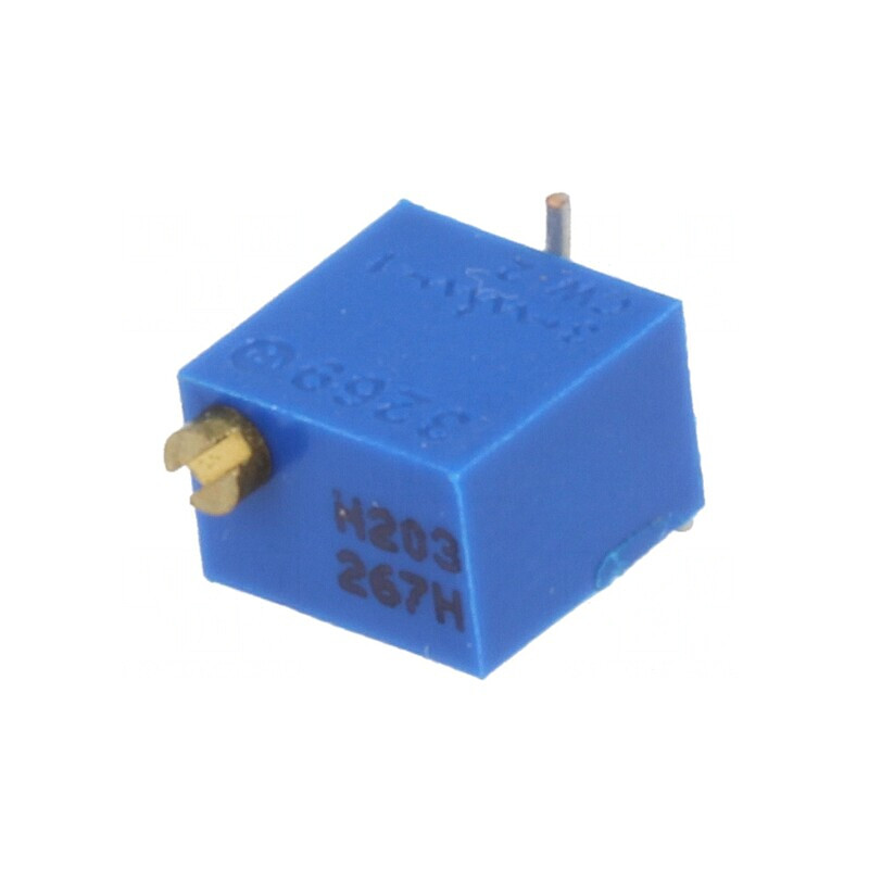 Potenţiometru Multitură 20kΩ 250mW SMD Vertical | Electronic-mag.ro | Componente Electronice