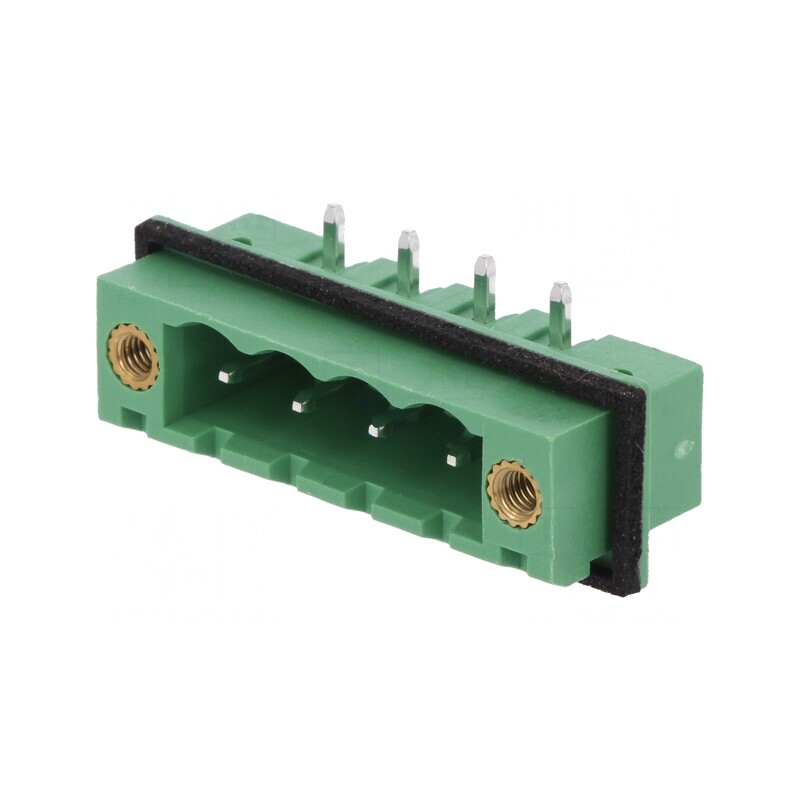 Regletă conexiuni deconectabilă 5,08mm 4 piste tată | Electronic-mag.ro | Componente Electronice