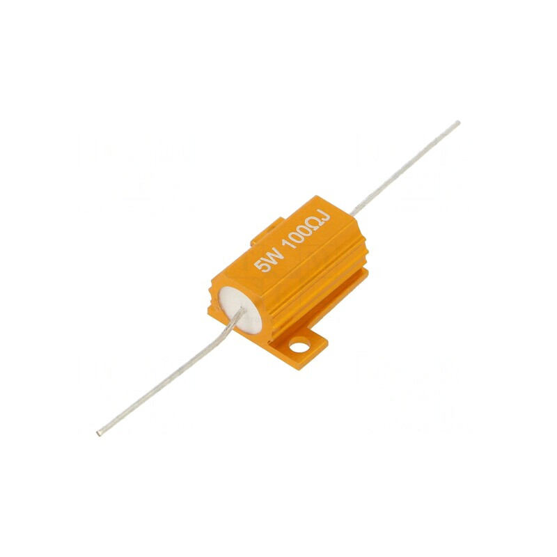 Rezistor Bobinat 100Ω 5W Axial | Electronic-mag.ro | Componente Electronice