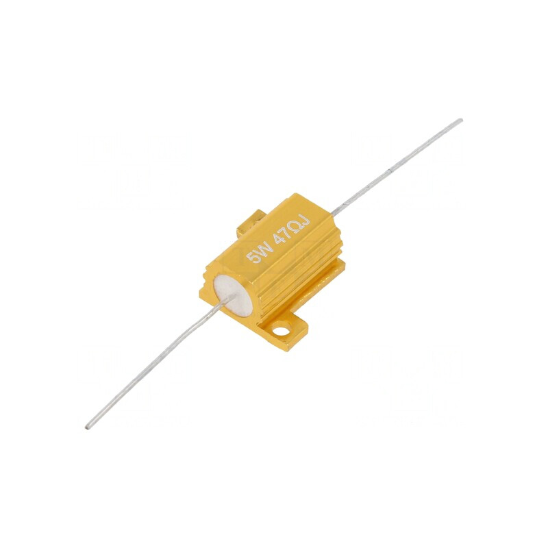 Rezistor Bobinat 47Ω 5W Axial | Electronic-mag.ro | Componente Electronice