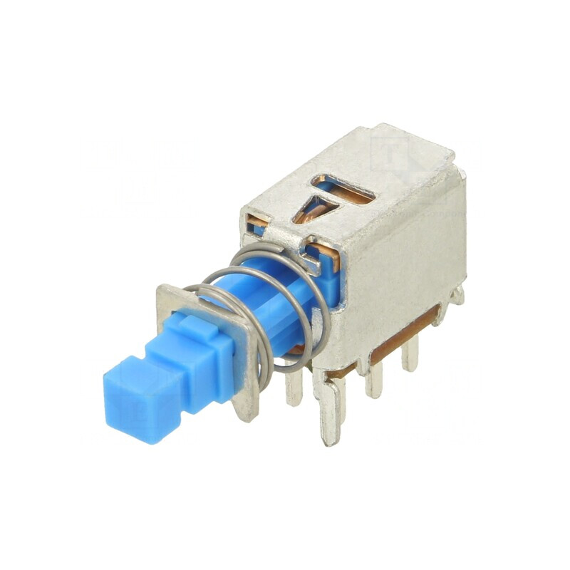 Comutator DPDT 0,3A/30VDC THT cu Acționare prin Apăsare | Electronic-mag.ro | Componente Electronice