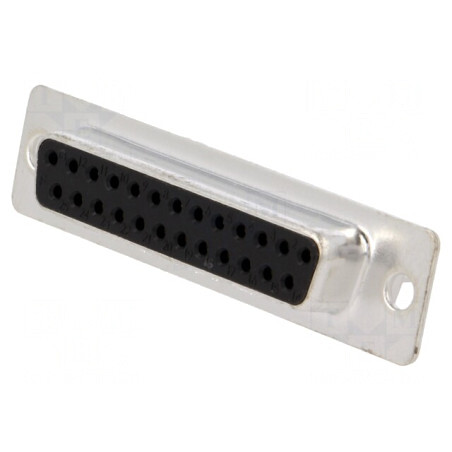 Conector D-Sub 25-Pin Soclu Mamă pentru PCB THT | Electronic-mag.ro | Componente Electronice