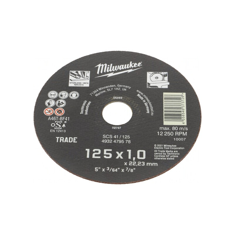 Disc de Tăiere 125mm 22,23mm 1mm | Electronic-mag.ro | Componente Electronice Disc de Tăiere 125mm 22,23mm 1mm | Electronic-mag.ro | Componente Electronice