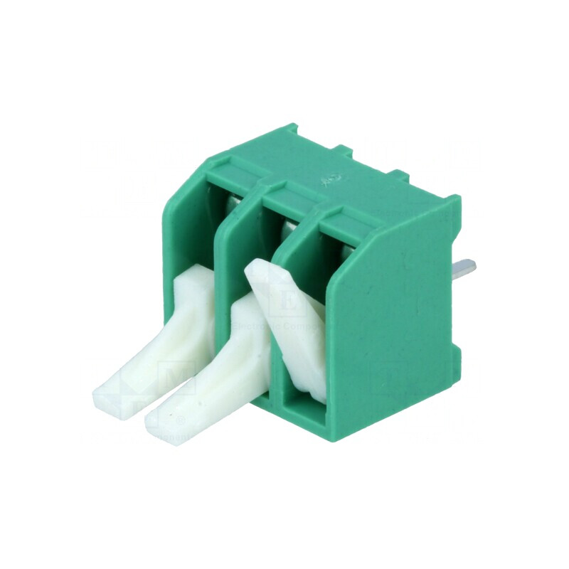 Regletă de conexiuni PCB 3 piste drept 5mm | Electronic-mag.ro | Componente Electronice