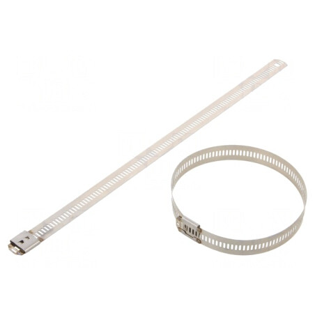 Colier de strângere oțel inoxidabil 250mm x 12mm | Electronic-mag.ro | Componente Electronice
