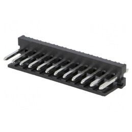 Soclu cablu-placă tată 12 pini 3.96mm THT cositorit | Electronic-mag.ro | Componente Electronice