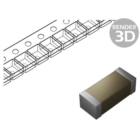 Condensator ceramic SMD 33pF 250VAC C0G ±5% | Electronic-mag.ro | Componente Electronice