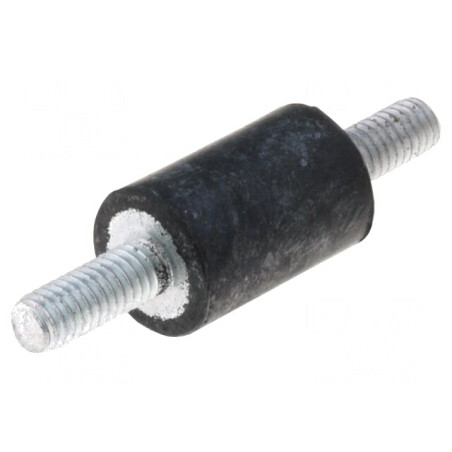 Atenuator de Vibrații M4 10mm Guma 15mm | Electronic-mag.ro | Componente Electronice