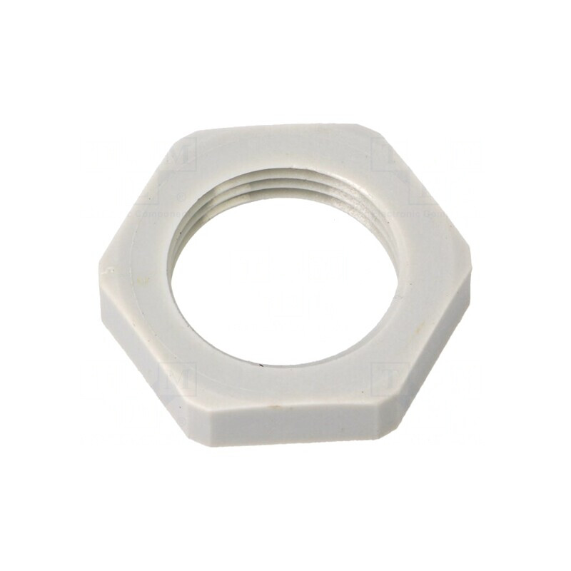 Piuliţă metrică poliamidă gri 26mm PMAFIX MN | Electronic-mag.ro | Componente Electronice Piuliţă metrică poliamidă gri 26mm PMAFIX MN | Electronic-mag.ro | Componente Electronice
