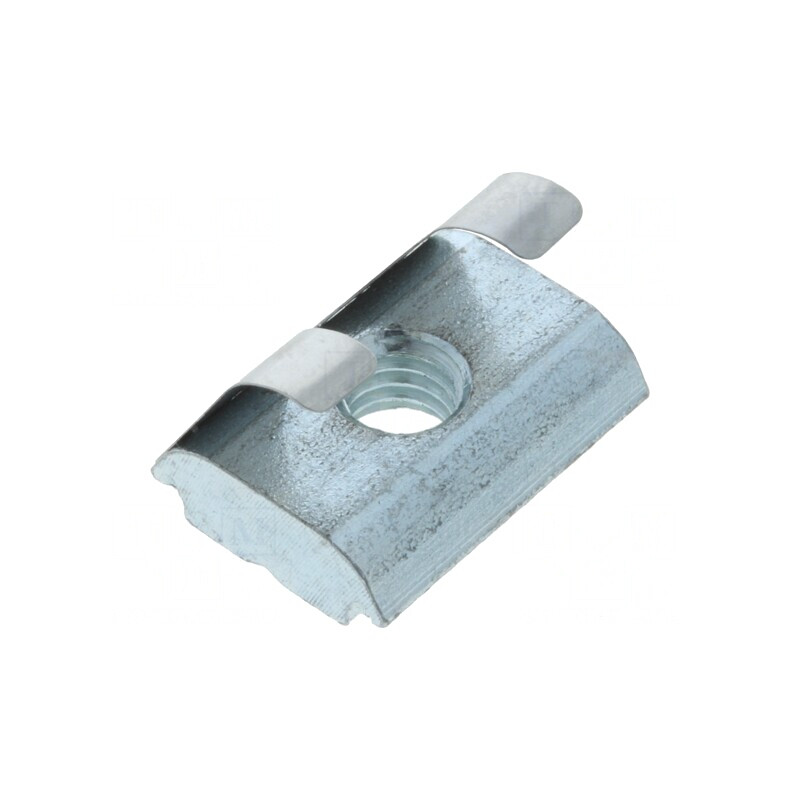 Piuliță oțel zinc cu arc lamelar pentru profile 10mm | Electronic-mag.ro | Componente Electronice Piuliță oțel zinc cu arc lamelar pentru profile 10mm | Electronic-mag.ro | Componente Electronice