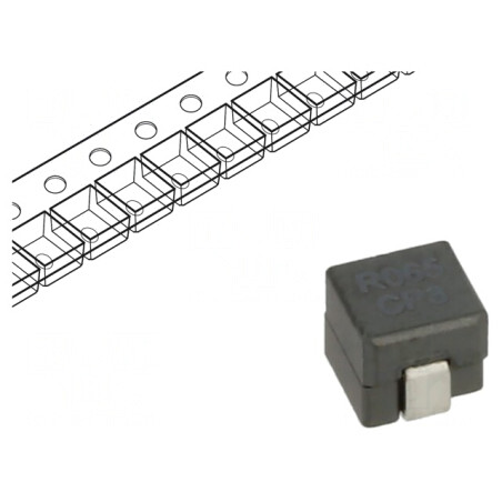Inductor SMD 65nH 40A 4x4x4mm | Electronic-mag.ro | Componente Electronice