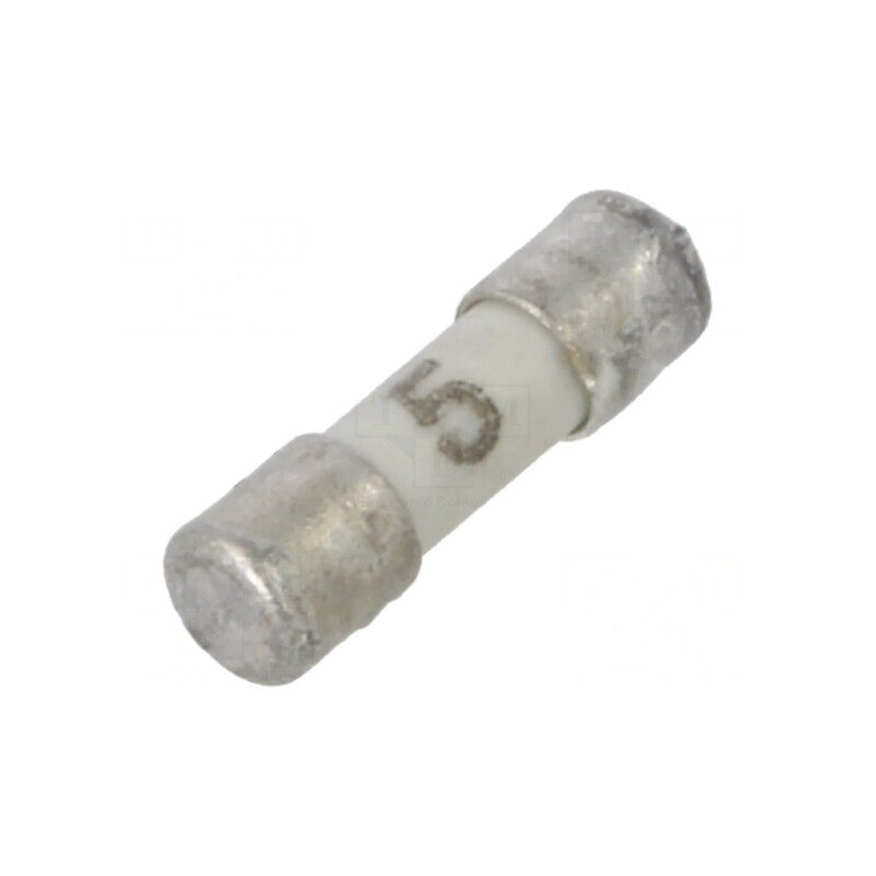 Siguranță ardere rapidă 5A 63VAC 125VDC 7x2mm | Electronic-mag.ro | Componente Electronice