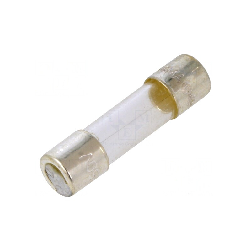 Siguranță ardere rapidă 200mA 250VAC 5x20mm alamă | Electronic-mag.ro | Componente Electronice
