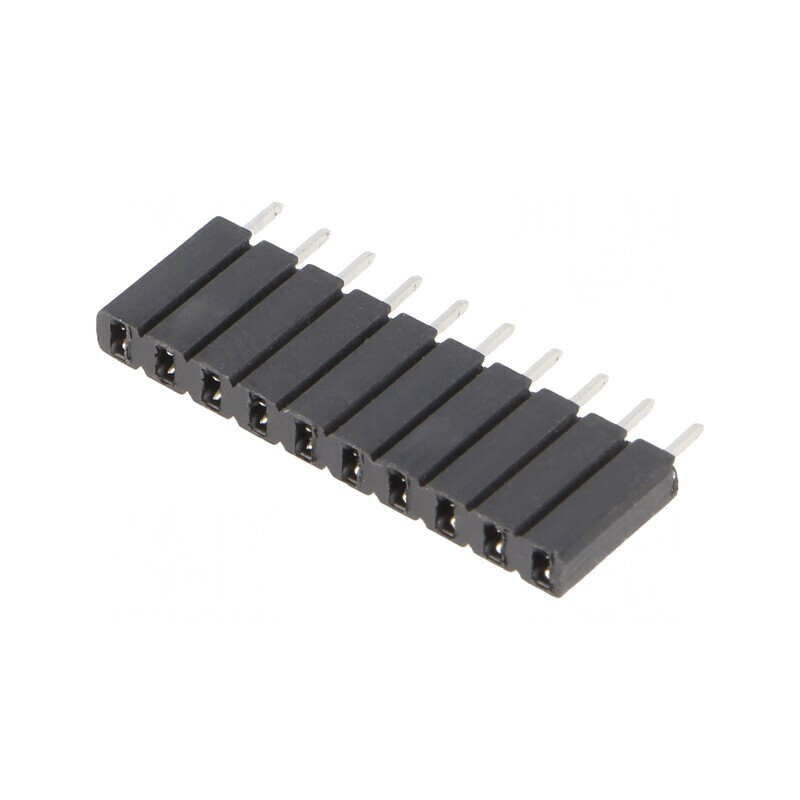 Conector Pini Mamă 10P 2.54mm THT | Electronic-mag.ro | Componente Electronice