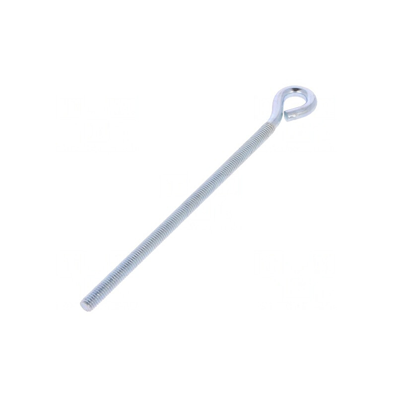 Cârlig inelar oțel zincat 150mm | Electronic-mag.ro | Componente Electronice